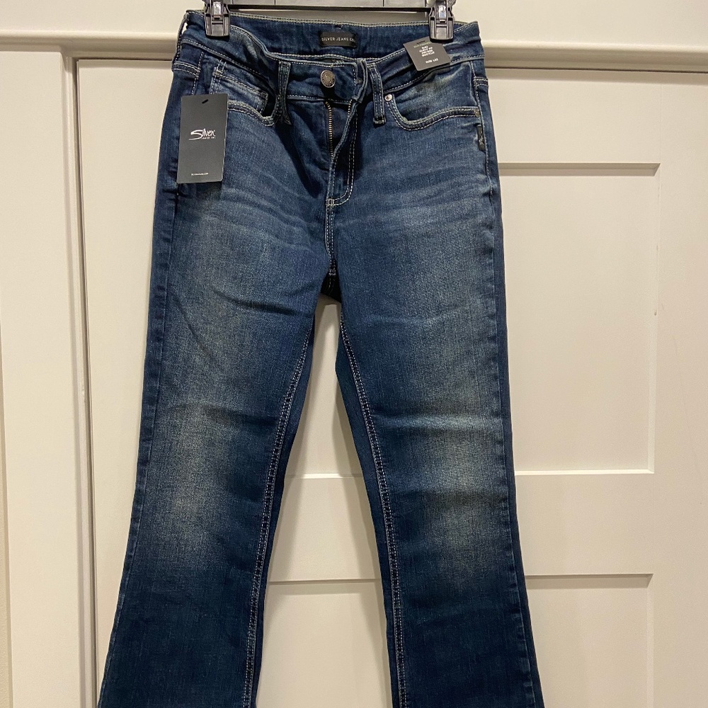 Silver Jean Co. Suki Boot Cut Jeans Size W28 L33 NWT